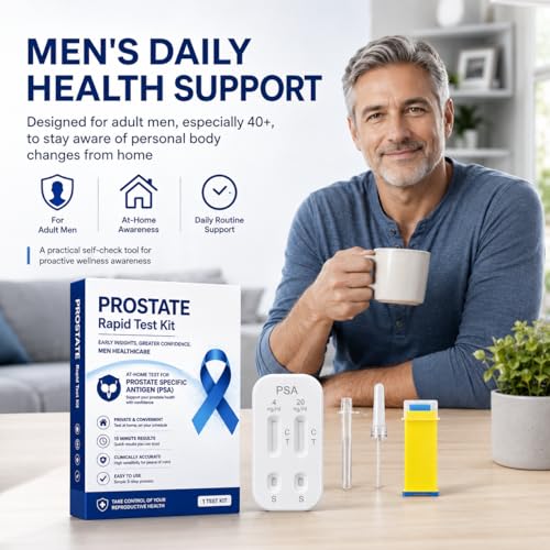 PSA Test Kit for Men – At-Home Rapid Self‑Test Kit, 1 Pack