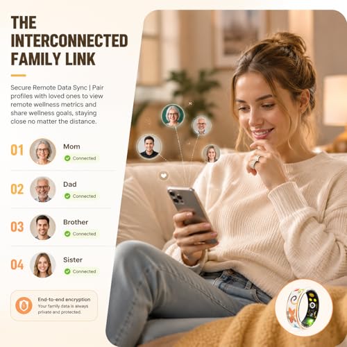 Smart Ring for Women Health Ring Fitness Ring with Enamel Fitness Tracker gold 10