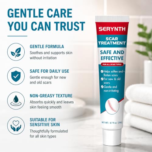 Scar Serum for Face & Body, Helps Improve the Appearance of Scars