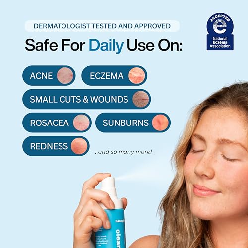 Honeydew Labs Hypochlorous Acid Spray, HOCl Facial Cleanser - 6.8 oz 6.8 Fl Oz (Pack of 1)