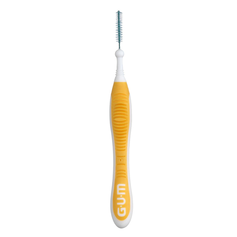 GUM Proxabrush Go-Betweens - Ultra Tight - Interdental Brushes - Soft Bristled Dental Picks for Plaque Removal Health - Safe for Braces & Dental Devices, 10ct (Pack of 6)