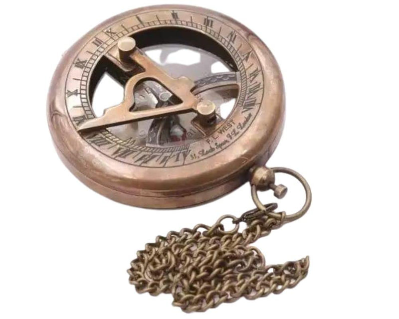 Compass – Brass Directional Vintage Compass Engraved with “Find Your Way Back to Home” Inspirational Gifts for Women/Men Baptism 2026 Communion Christian Motivational Quote Way Back To Me - Wood Box