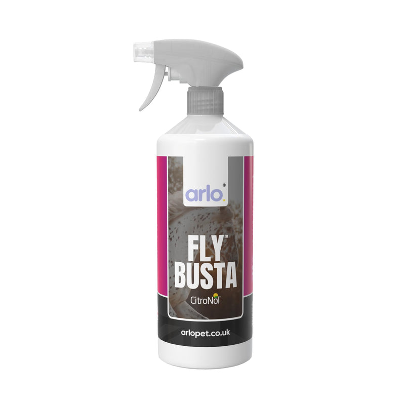 Fly Busta™ Horse Fly Spray | Powerful Protection with CitroNol™ | Protects Horses & Ponies from Flies, Midges & Insects | Long-Lasting & Refreshing – 500ml