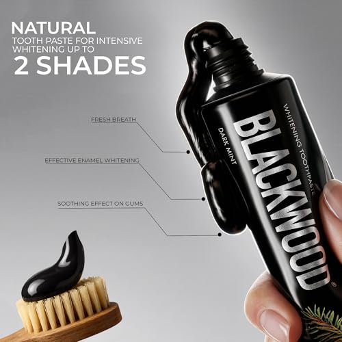 SPLAT Blackwood Charcoal Toothpaste, Fluoride-Free, 2.5 fl oz