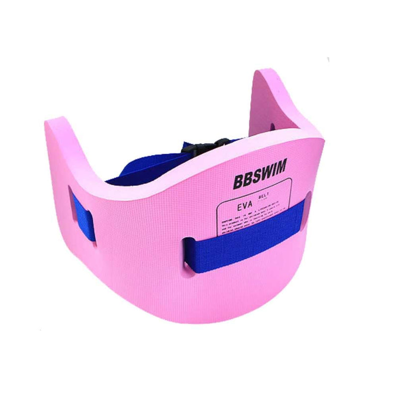 EVA Swimming Floatation Exercise Belt, Adjustable Swim Training Equipment Belt Outdoor Swim Training Tools for Adult and Kids Size M - Pink - 1PC - BeesActive Australia