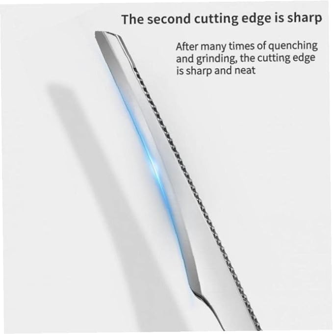 Pedicure Shaver Set Professional Pedicure Scraper Nail Knife Set Exfoliating Scraper for Dry Hard Cracked Skin Set of 2 - BeesActive Australia