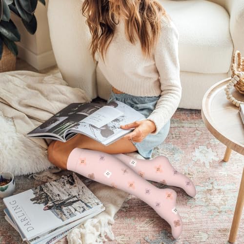 Laite Hebe Compression Socks for Women & Men Circulation(6 pairs)-Graduated Supports Socks for Running, Athletic Sports 01-Assorted28 Large-X-Large