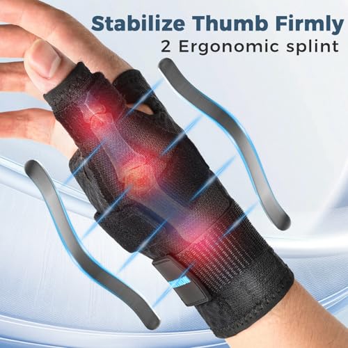 Thumb Splint for Trigger Thumb L/XL Black