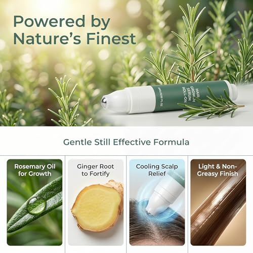 Hair Growth Serum Roll-On, Scalp Treatment 20ml
