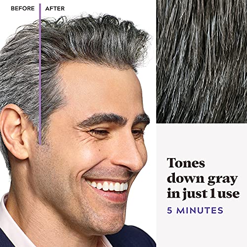 JUST FOR MEN Touch of Gray, Salt & Pepper Look, Dark Brown T-45 (3 Pack) 1 Count (Pack of 3)