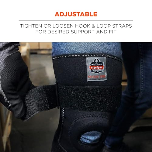 Ergodyne ProFlex 620 Knee Sleeve, Black, XX-Large With Stays 2X-Large