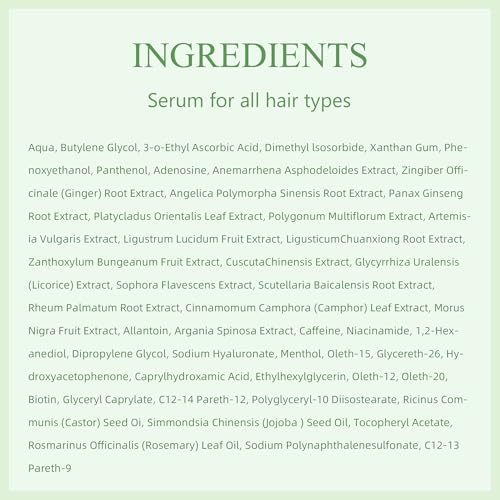 Scalp Serum for Women w/Biotin & Caffeine to Promote Fuller-Looking Hair 1.69 Fl Oz (Pack of 2)