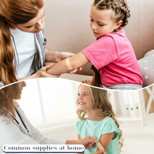 YIXIN 2000 Pcs 3/4" x 3" Adhesive Bandages Waterproof Breathable Band Aid, Suitable for Sensitive Skin, Suitable for Homeless Care Supplies, First Aid Kits, School Nurses, Enterprises, Etc