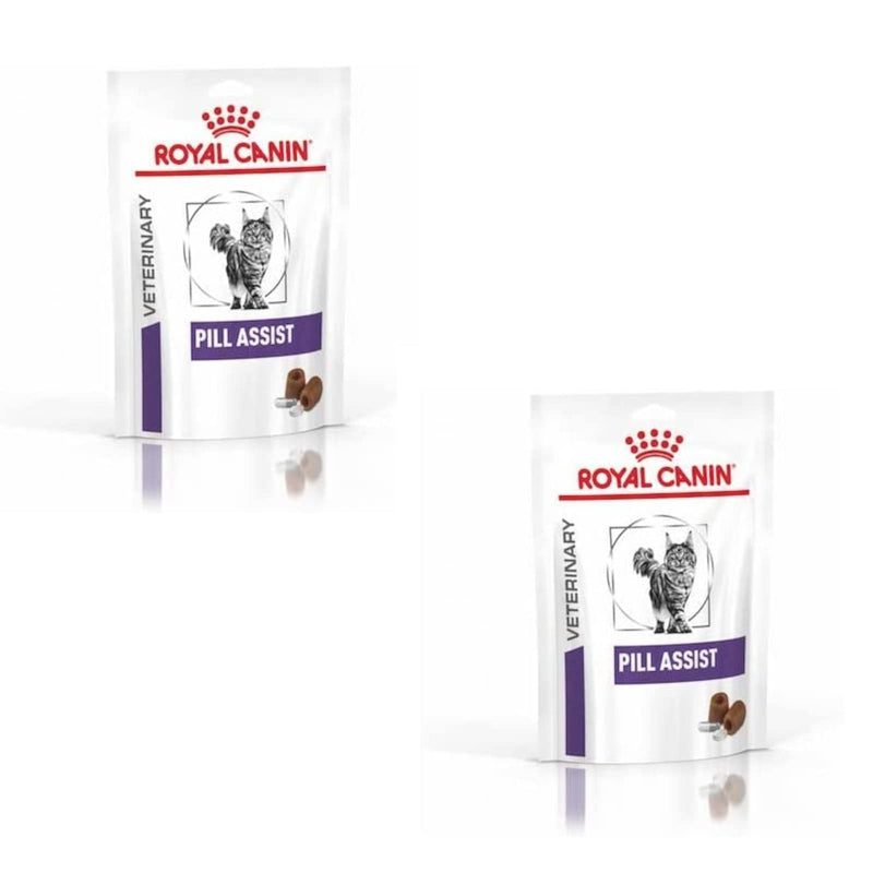 Royal Canin Veterinary Pill Assist CAT | Double pack | 2 x 45g | Supplementary food for cats | Tasty croquettes for easier medication administration - BeesActive Australia