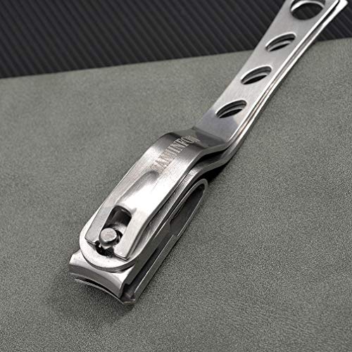 3 in 1 Nail Clippers with 360 Degree Rotating Head Upgraded, Sharp Toenail Clippers for Men Thick Toenails/Nails for Seniors, Precision Spin Snips, Toe Nail Clipper, Cutter, Trimmer, File