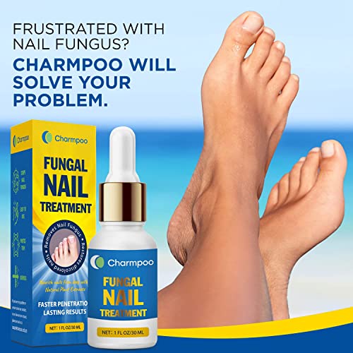 Toenail Fungus Treatment Extra Strength 30ml: Nail Cuticle Care Serum – Infused with Botanical Herbal Extracts for Clear Healthy-Looking Nails Lightweight Daily Nail & Toe Care