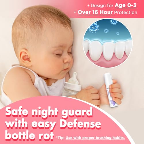 oh care Mouth Spray for Kids Toddler Toothpaste Helper Fluoride Free Baby Toothpaste Cavity Protection Oral Care with Natural P113+ Antibacterial Peptide for Newborns to Age 6 (Original&Strawberry)