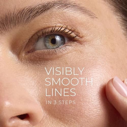 RoC Clinical Mini Retinol Anti-Aging Skincare Routine Kit with Line Smoothing Eye Cream, Serum Capsules, and Max Hydration Face Cream for Wrinkles and Dark Circles