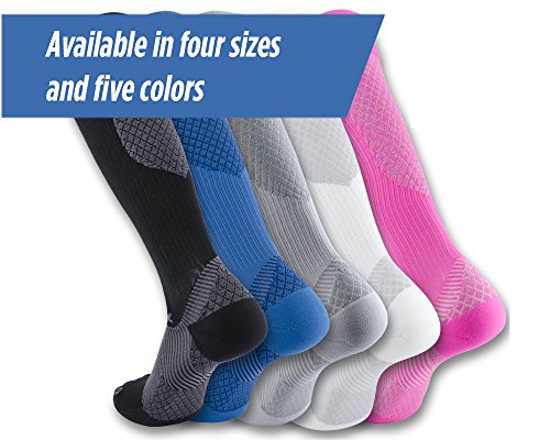 Compression Socks 20-30mmHg with Plantar Fasciitis Support by OrthoSleeve