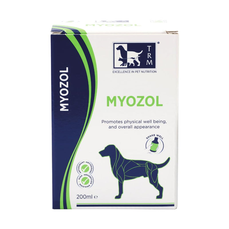 TRM Pet Myozol 200ml. Promotes Physical Wellbeing And Overall Muscle Appearance In Dogs