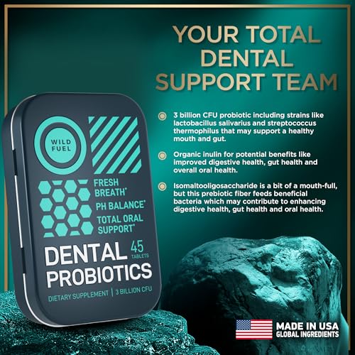 Oral Probiotics Duo – 3B CFU for Bad Breath & Gum Health – 45 + 90 Tablets