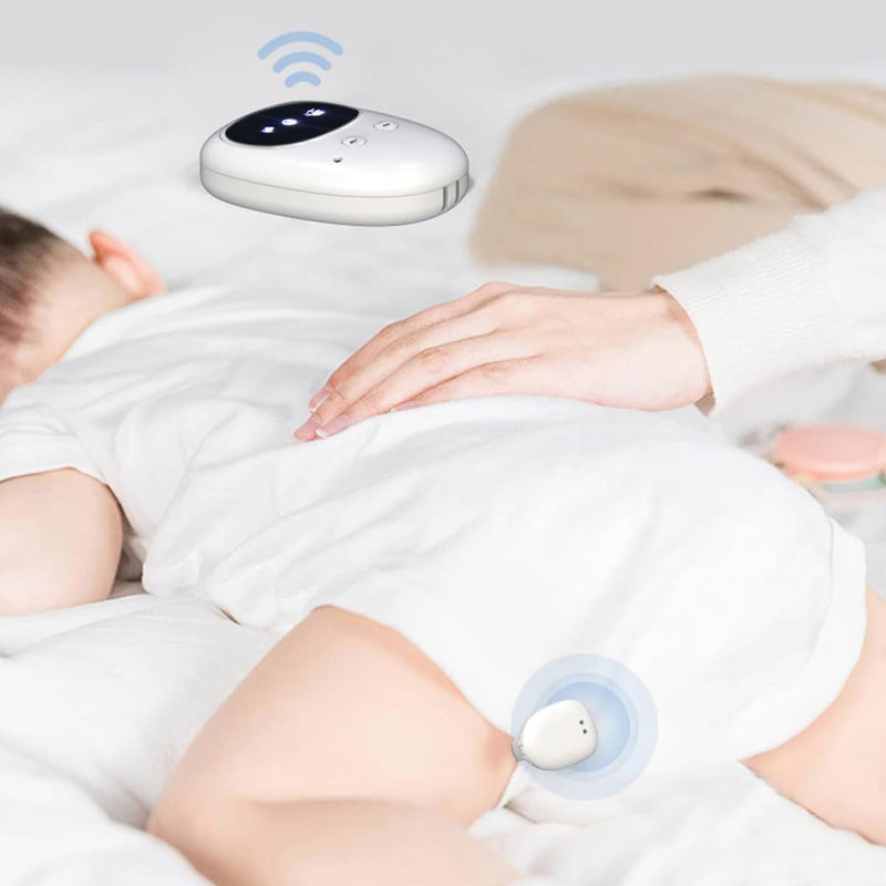 FENCY Wireless Bedwetting Alarm for Boys and Girls, USB Rechargeable, Pee Alarm, White - BeesActive Australia