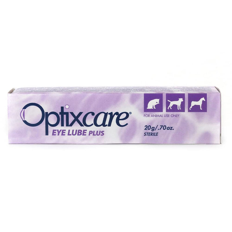 OptixCare Pet Eye Lube Plus + Hyaluron 20g for Dog Cat Horses