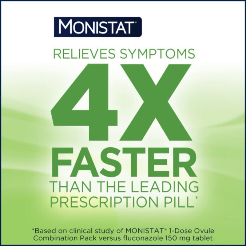 Monistat 3-Day Yeast Infection Treatment | Ovules + Itch Cream 7 Piece Set - BeesActive Australia
