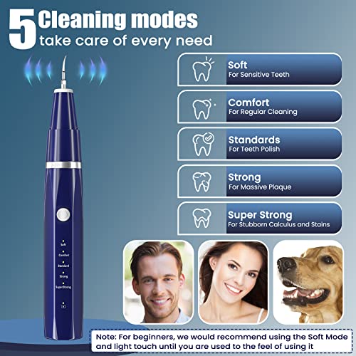 Plaque Remover for Teeth - Tartar Remover for Teeth, Dental Calculus Remover Teeth Cleaning Kit