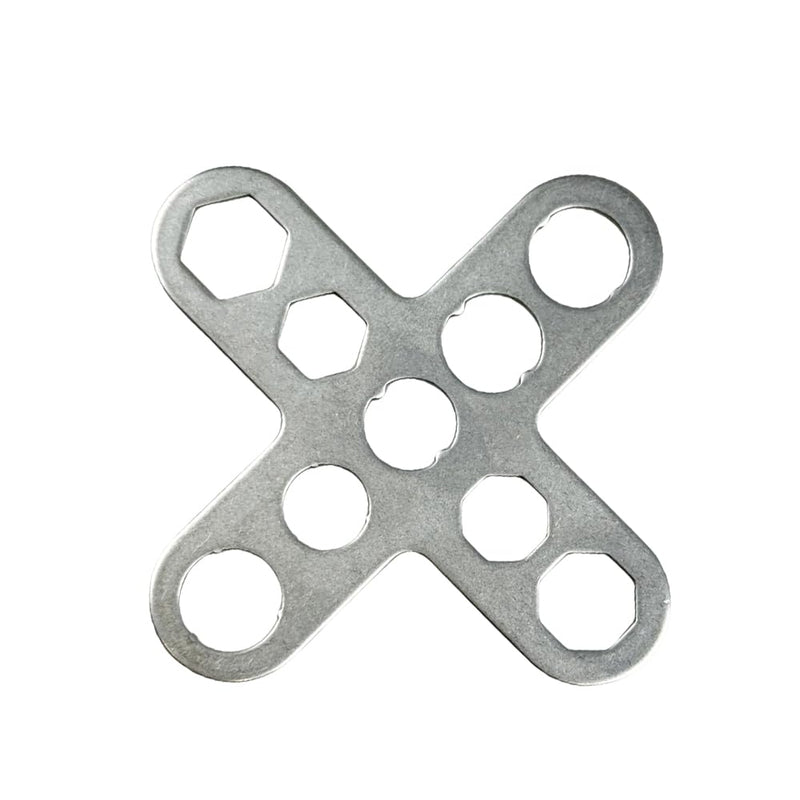 Dental Turbine Handpiece Wrench, Dental Remove Back Cover Wrench for Dental Turbine Handpiece Implant Motor Spanner Tool Cartridge Rotor Repair Tool (C Style) C Style
