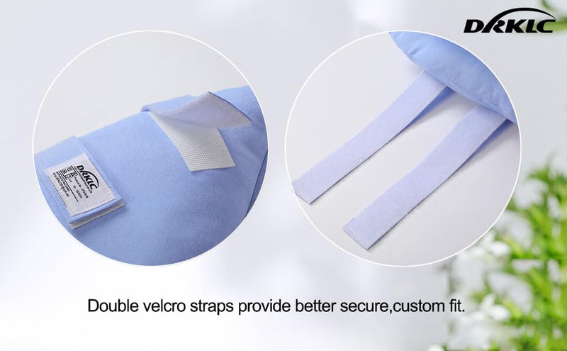 Heel Protector Cushion for Pressure Sores, Heel Protector Boot Blue- 1 Piece