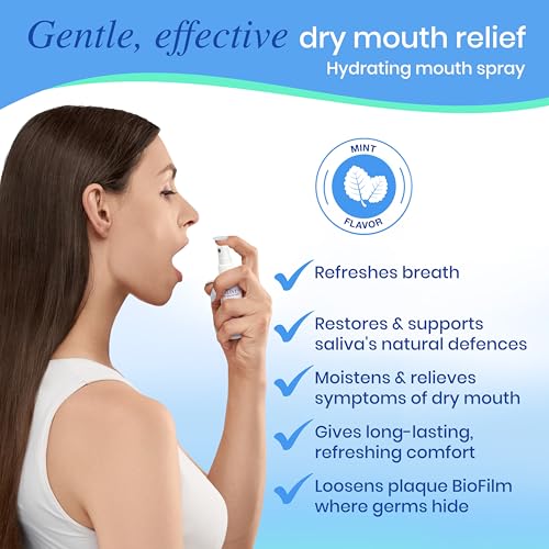 Salivea Dry Mouth Relief Value Set — Anticavity Toothpaste + Extra Gentle Spray 2 Pack