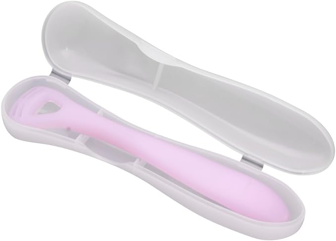 Noji Soft Tongue Cleaner "Tonguemo!" with Exclusive Case, Pink - BeesActive Australia
