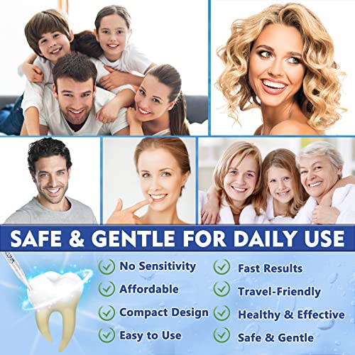 Teeth Whitening Pen Kit(2 Pens), Teeth Whitening Gel for Whiten Teeth