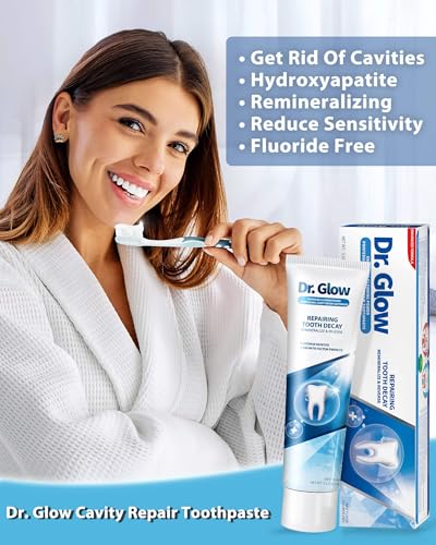 Dr. Glow Gum Disease Toothpaste 3.52oz + Adult Cavity Repair Toothpaste 3.52oz