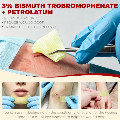 35 Pcs Wound Closure Kit with 8 Zip Stitch Strips & Xeroform Dressing 8 Zip Complete Kit