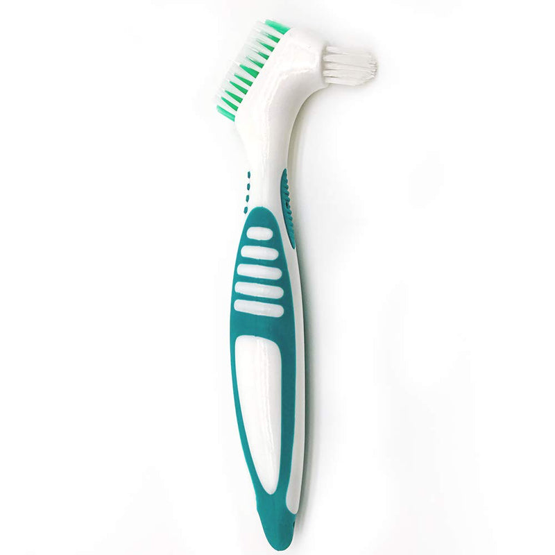 Premium Hygiene Denture Cleaning Brush Set, Multi-Layered Bristles & Ergonomic Rubber Handle, for Denture Care(Pack of 2) - BeesActive Australia
