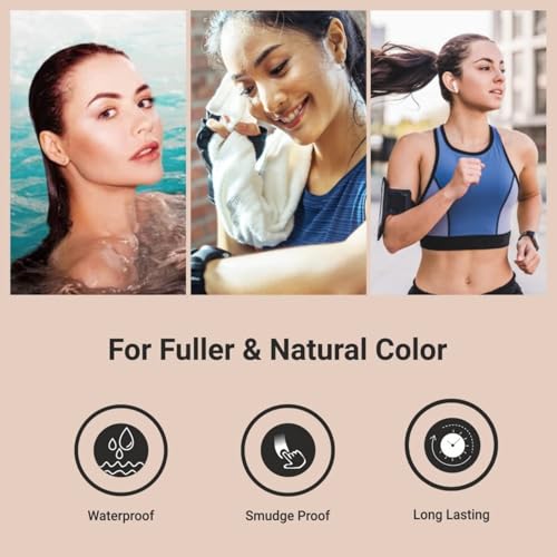 Mina iBrow Hair Color Refill Pack, Natural Spot Coloring Hair Tinting Powder, Water and Smudge Proof, No Ammonia, No Lead, Complete Gray Coverage, 120 Applications, Light Brown