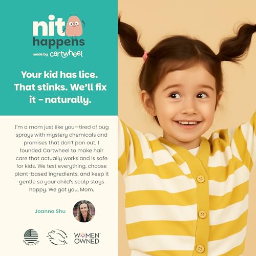 Complete Lice Treatment Kit – Natural, Non-Prescription Head Lice & Nit Removal Set – Treatment Gel + Comb & Removal Shampoo + Gloves – Safe, Plant-Powered Formula