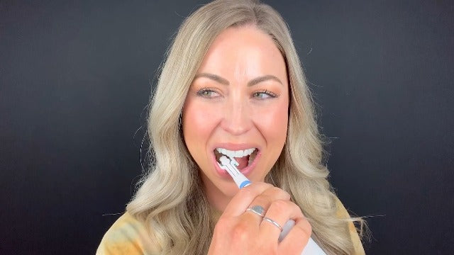 Triple Bristle Original Sonic Toothbrush | Rechargeable 31,000 VPM Tooth Brush | Patented 3 Head Design | Angled Bristles Clean Each Tooth | Dentist Created & Approved Original Triple Bristle Original