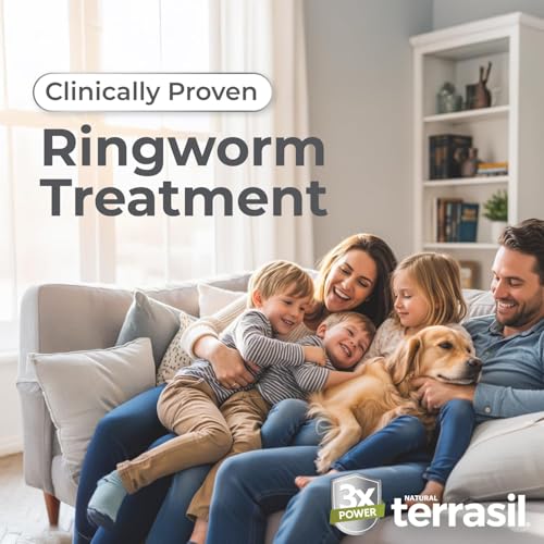 terrasil Ringworm Treatment Antifungal Cream, Kids & Adults, 1oz 1 Ounce