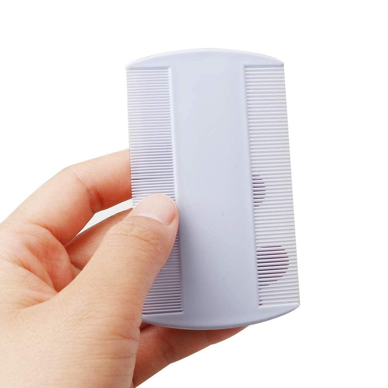 Fine-toothed head lice comb, 4 pieces flea comb for cats and dogs, durable double-sided nit combs, lice comb, nit comb, plastic for children, adults, pets - BeesActive Australia