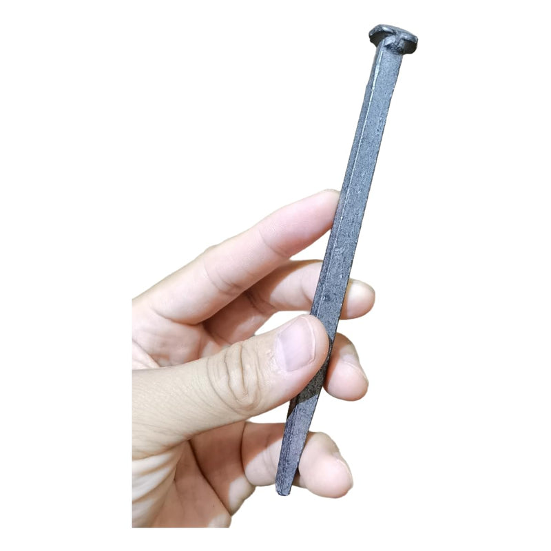 3 with iron nails jesus Crucifixion Flat Head Nail， Passion of Jesus Christ Crucifixion Nail Large Metal Cross Replica nine inch nails square handmade钉 - BeesActive Australia