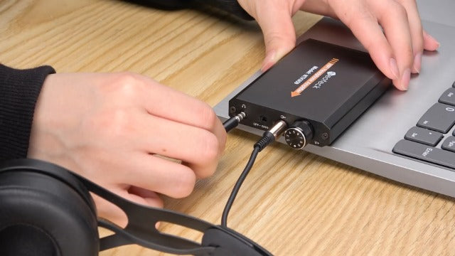 Neoteck 16-300 Ohm Portable Headphone Amplifier,3.5mm Jack Headphone Amp 3.82 x 2.36 x 0.59 inches