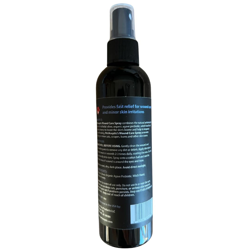 Wound Care Spray | Promotes Healing to Minor Cuts, Scrapes, Burns, and Other Skin Issues | Clear, Stainless, & Greaseless | 4oz Spray Bottle - BeesActive Australia