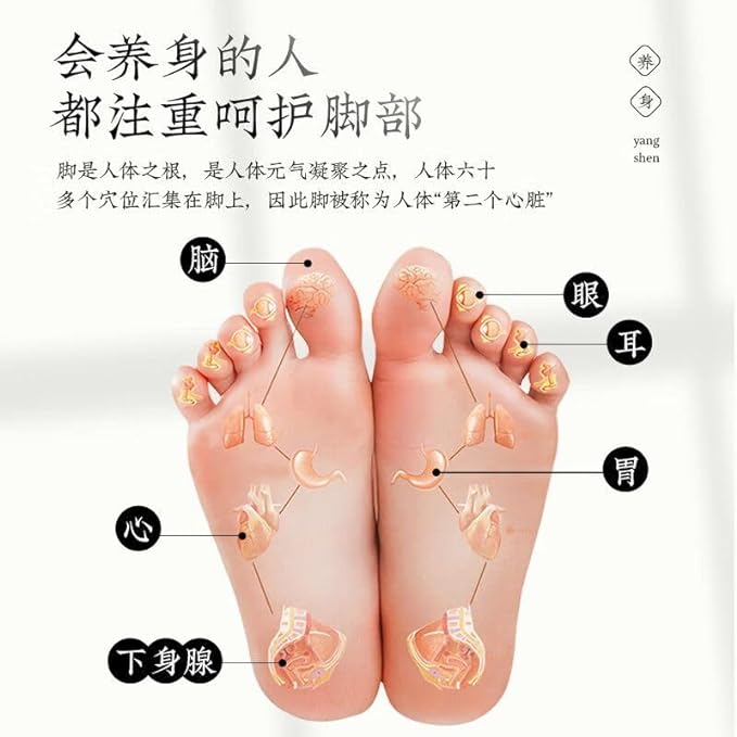Twelvimi Foam Leg Wrap (6 x 30 Packs/Bag) Health Foam Foot Bath Bag, Twelve Ami Foot Bath Bag, Men's Foot Bath, Health Care Home Foot Bath, Foot Bath, 1 Bag - BeesActive Australia