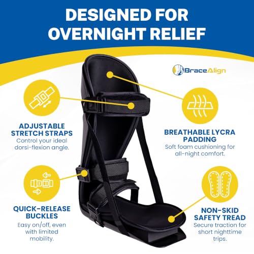 Night Splint Sleeping Boot - Plantar Fasciitis Heel Pain Relief S
