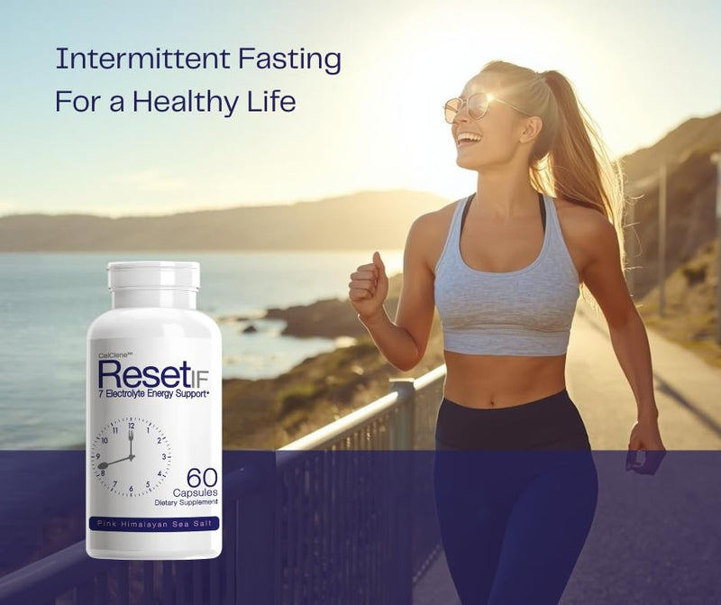 ResetIF, 7 Electrolytes, Methyl B12 & Methly Folate, Green Tea & Green Coffee Extracts, B Complex, Zinc, 72 Trace Minerals