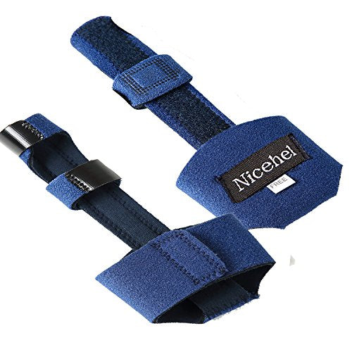 Finger Extension Splint for Trigger Finger, Mallet Finger, Finger Knuckle Immobilization, Finger Fractures, Wounds, Post-Operative Care and Pain Relief (10) 10