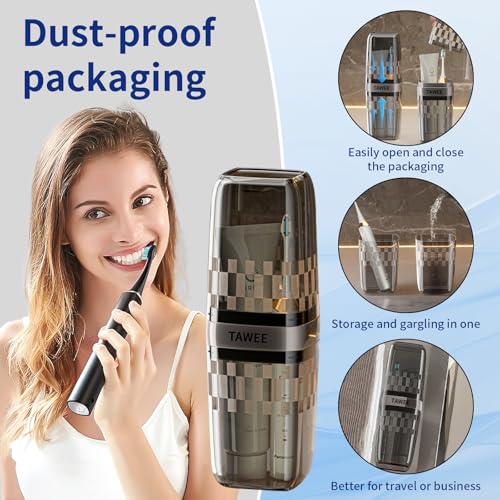 TAWEE Electric Toothbrush Replacement Heads and Teeth Whitening Kit